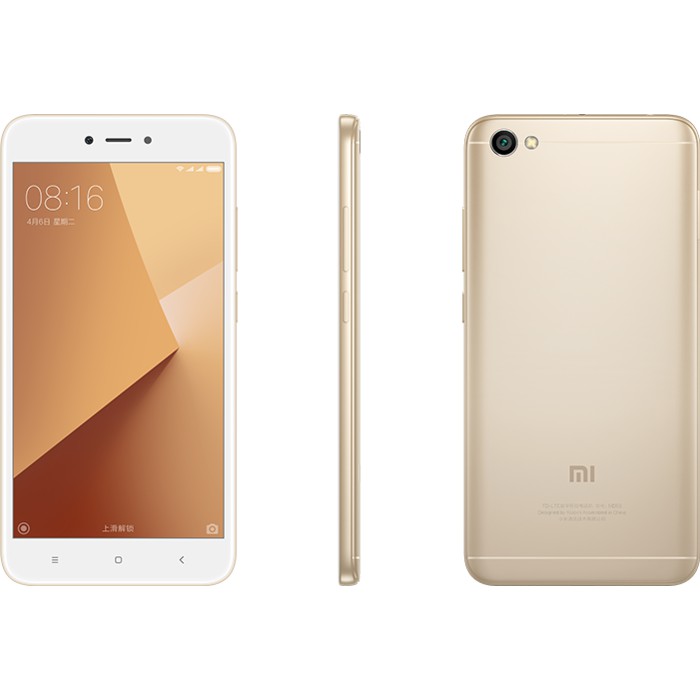 Xiaomi Redmi Note 5A 2/16 4G Garansi Distributor 1 Tahun - Abu-Abu Muda