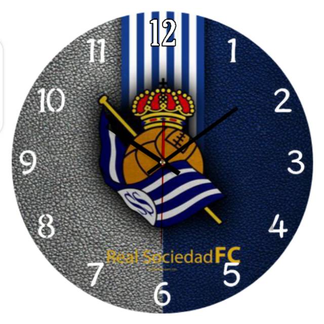 Jam dinding Real Sociedad FC.