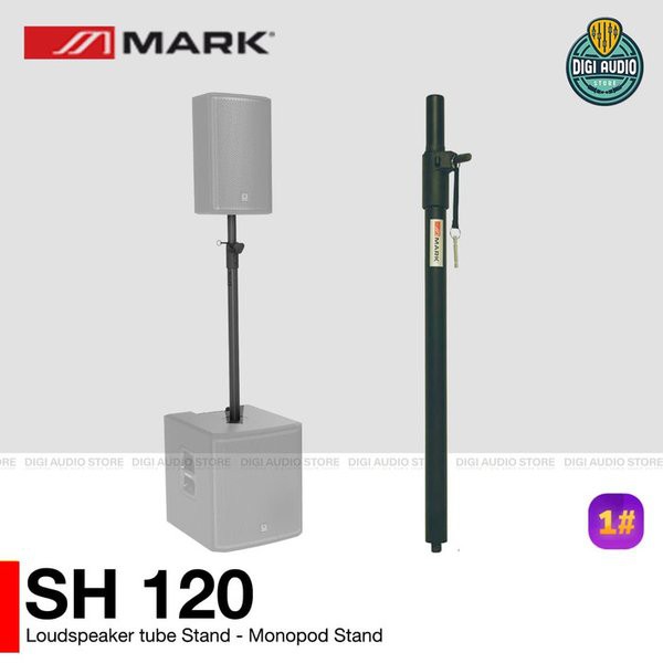Stand Speaker Single Monopod Subwoofer to speaker satelit MARK SH 120