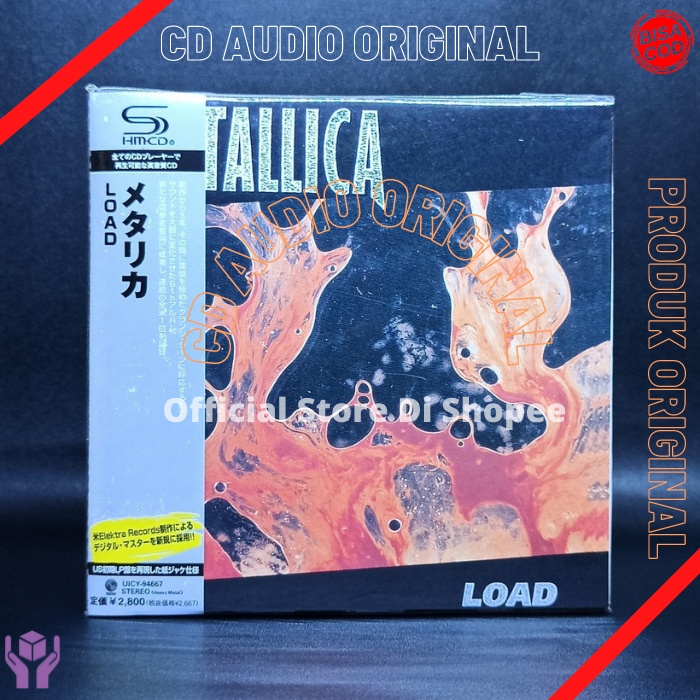 CD METALLICA - LOAD & WHEREVERI MAY ROAM EP IMPORT ORIGINAL