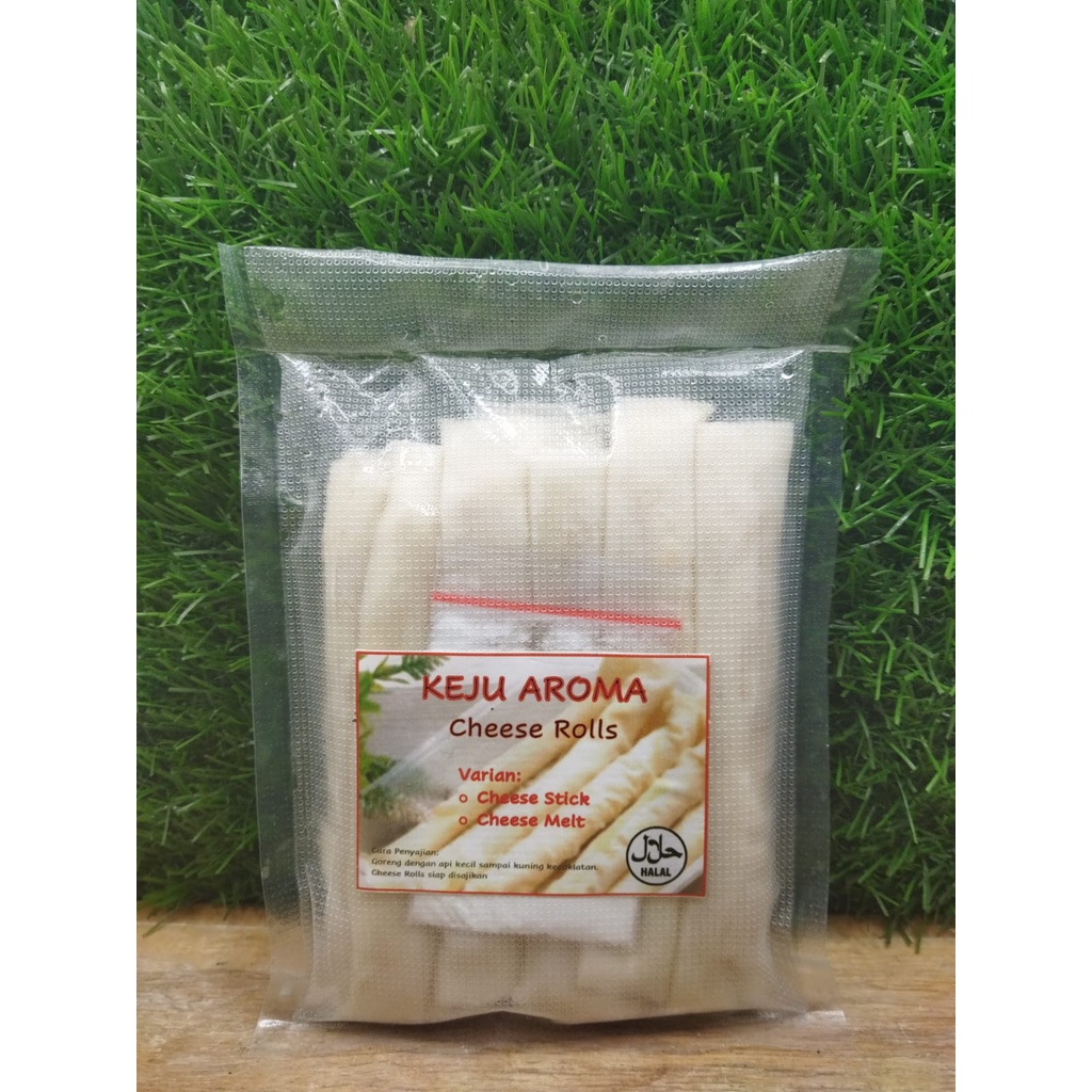 

Keju Aroma / Cheese Rolls isi 10 pcs