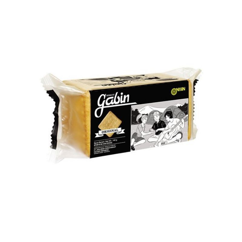 Nissin Gabin Biscuit Original Keju Susu /  Biskuit Nissin Gabin