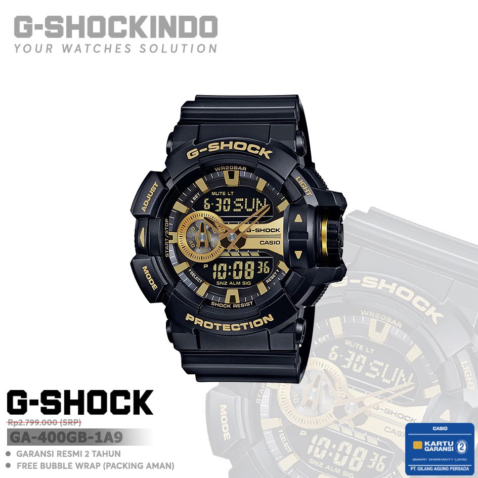 Casio G-Shock GA-400GB-1A9 / GA-400GB-1A9DR Original