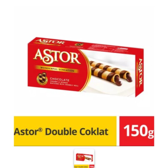 

ASTOR Wafer STIK COKLAT 150 GR**