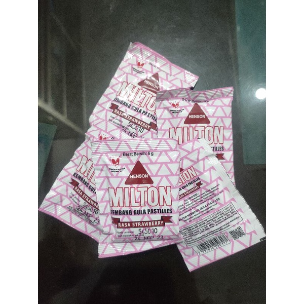 PERMEN MILTON kembang gula 1 sachet