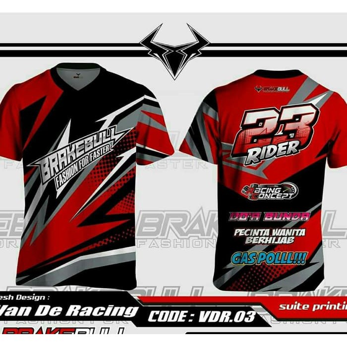 20 Latest Mentahan Desain  Jersey  Racing  Polos Young Heart