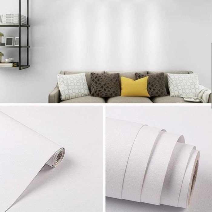 misi- BOBI Wallpaper Sticker Polos Berkualitas Self Adhesive Wallpaper