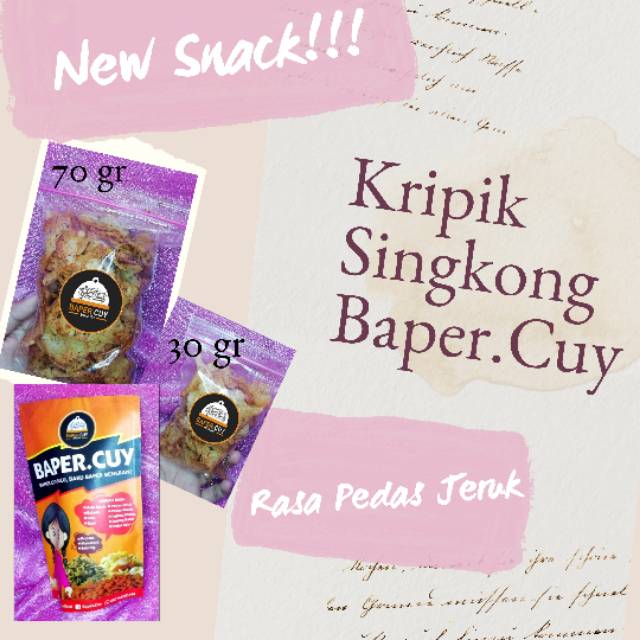

Kripsingkong Snack BAPER.CUY 70 gr