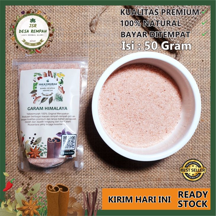 

COD Garam Himalaya Himalayan salt Asli isi 150 gram