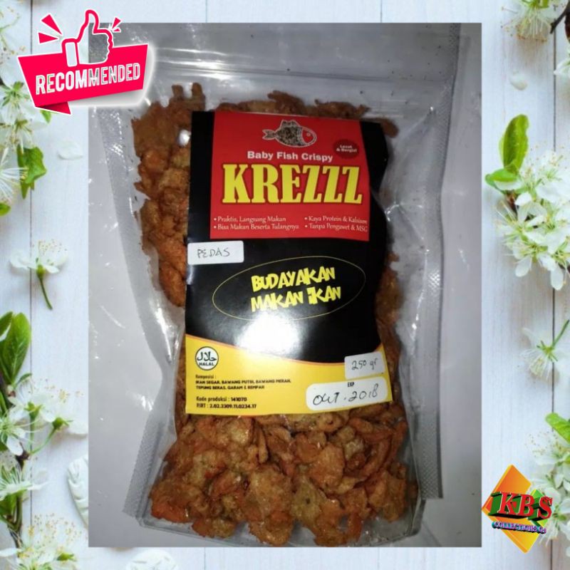 

Camilan Baby Fish Crispy 250gr varian rasa