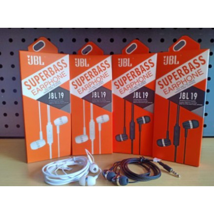 Handsfree Headset Hf JBL J19 J18 Supper Bass Stereo