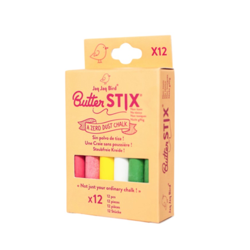 Jaq Jaq Bird - Butterstix Multi Color 12pcs (YELLOW)