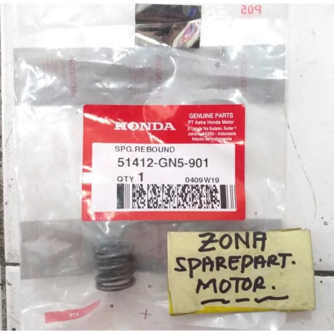 SPG Rebound Per skok depan bagian bawah Bebek dan Metic 51412 GN5 901 AHM