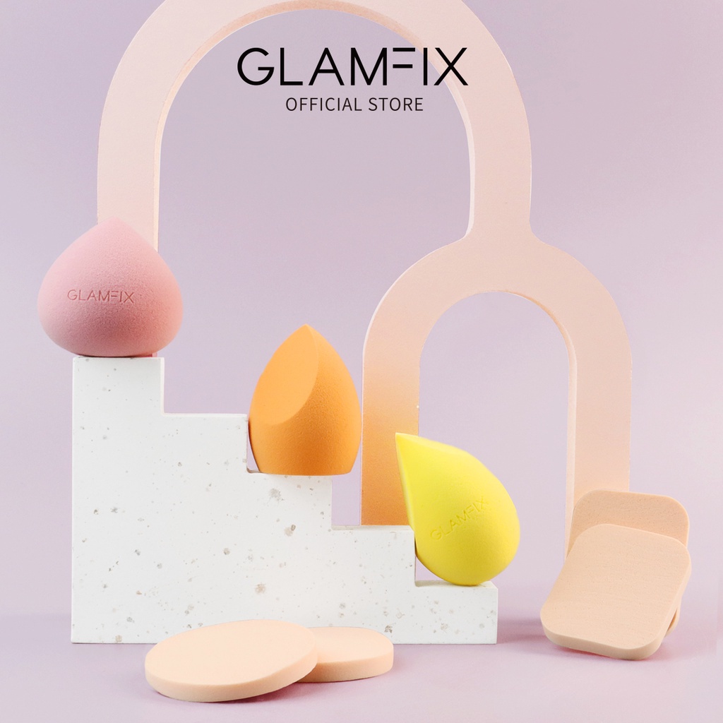 ⭐️ Beauty Expert ⭐️ GLAMFIX Blossom Beauty Sponge _ Beauty Blender Spons Foundation | GLAM FIX Alat Kecantikan Makeup by YOU