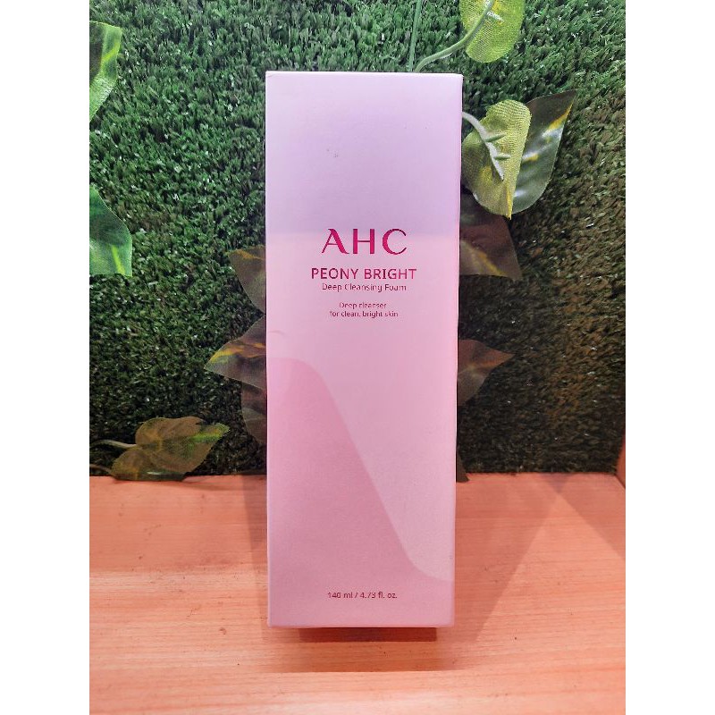 AHC PEONY BRIGHT DEEP CLEANSING FOAM