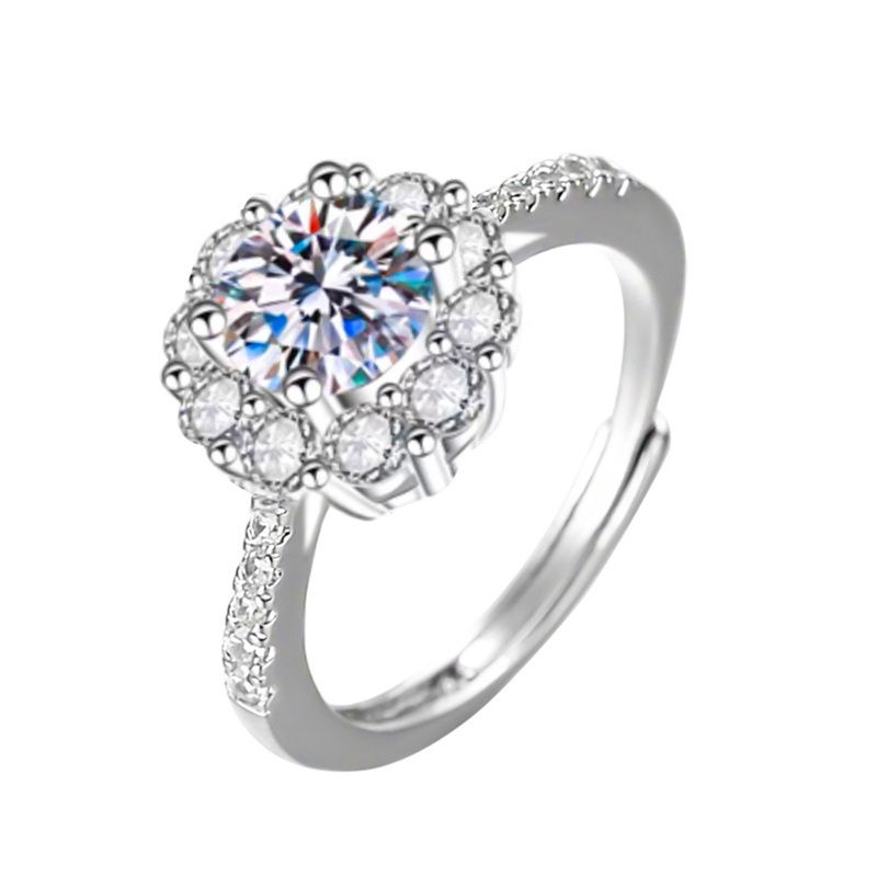 CC  Rings For Women Cubic Zirconia Round Stone Bridal Wedding Engagement Ring Fashion Jewelry