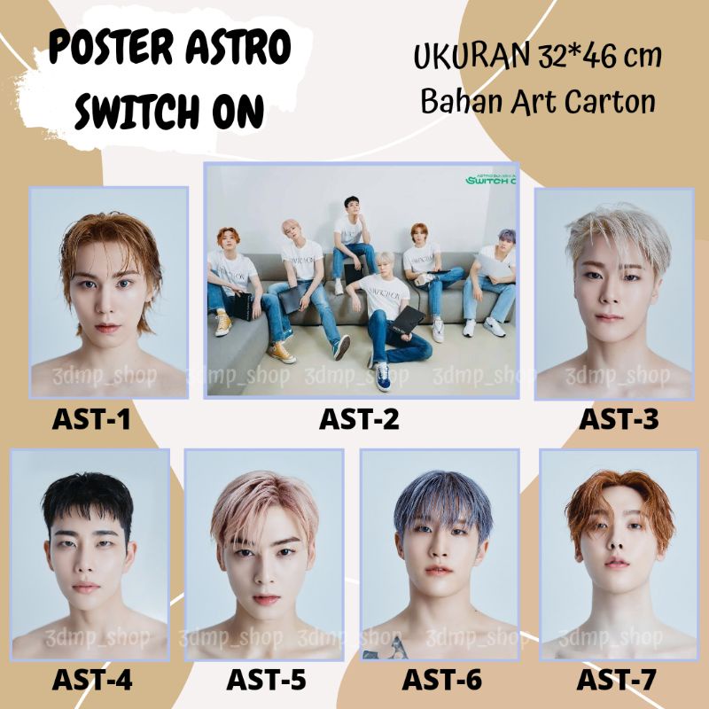 Poster astro switch on eunwoo