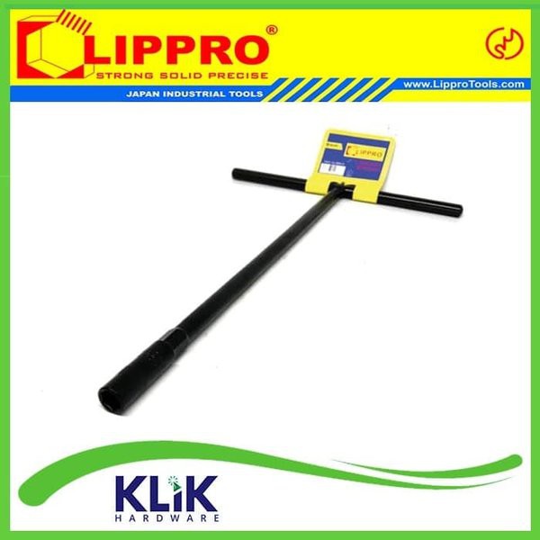 Lippro Kunci Sok Sock Shock T - Kunci T Lippro Pilih Ukuran 7 8 10 11 12 14 17 mm