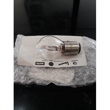 Sparepart Piaggio Bohlam lampu kepala headlamp Zip 100 original