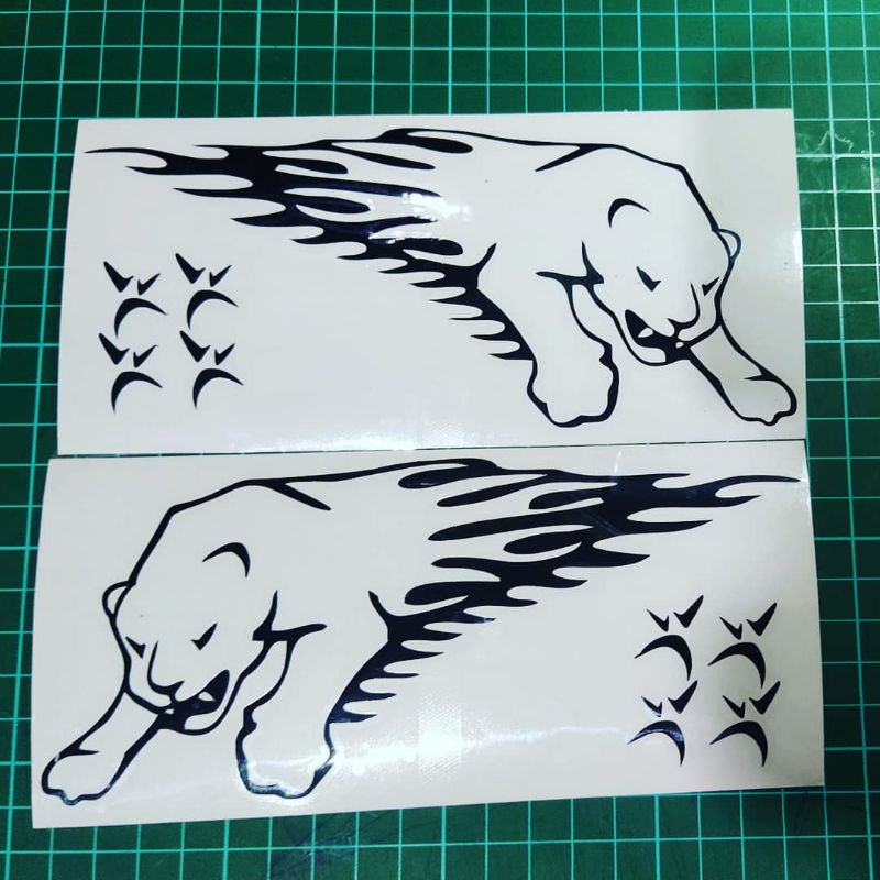 

Sticker Cutting Cheetah isi 2 pcs