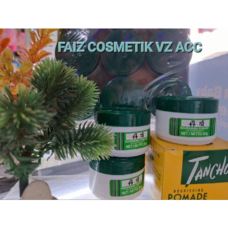 Tancho pomade hijau/  Minyak Rambut Tanco 20gr , 40gr &amp; 60gr