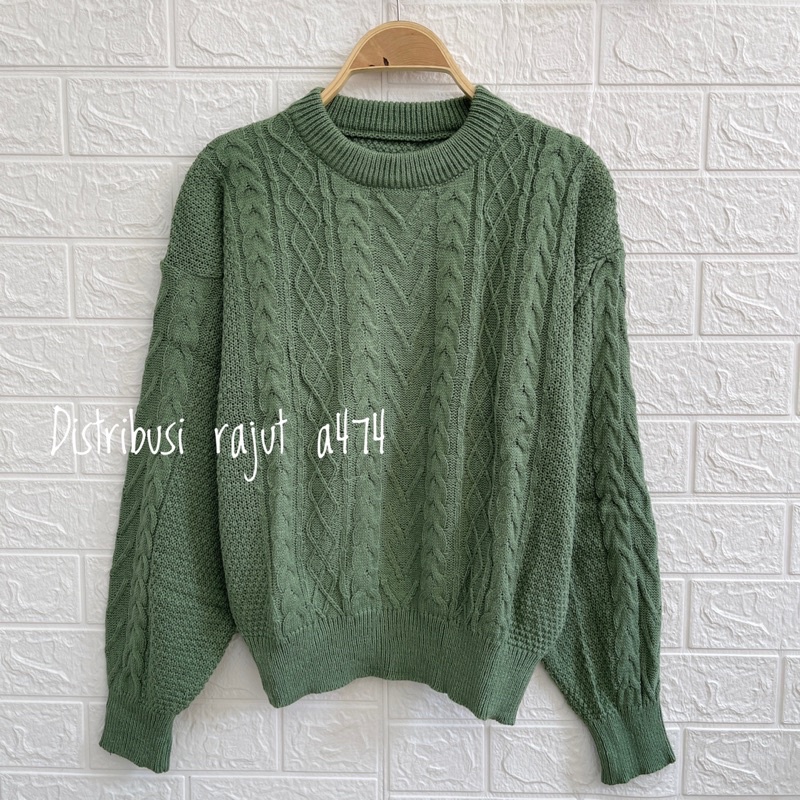 NATHAN SWEATER RAJUT KOREA BY ML