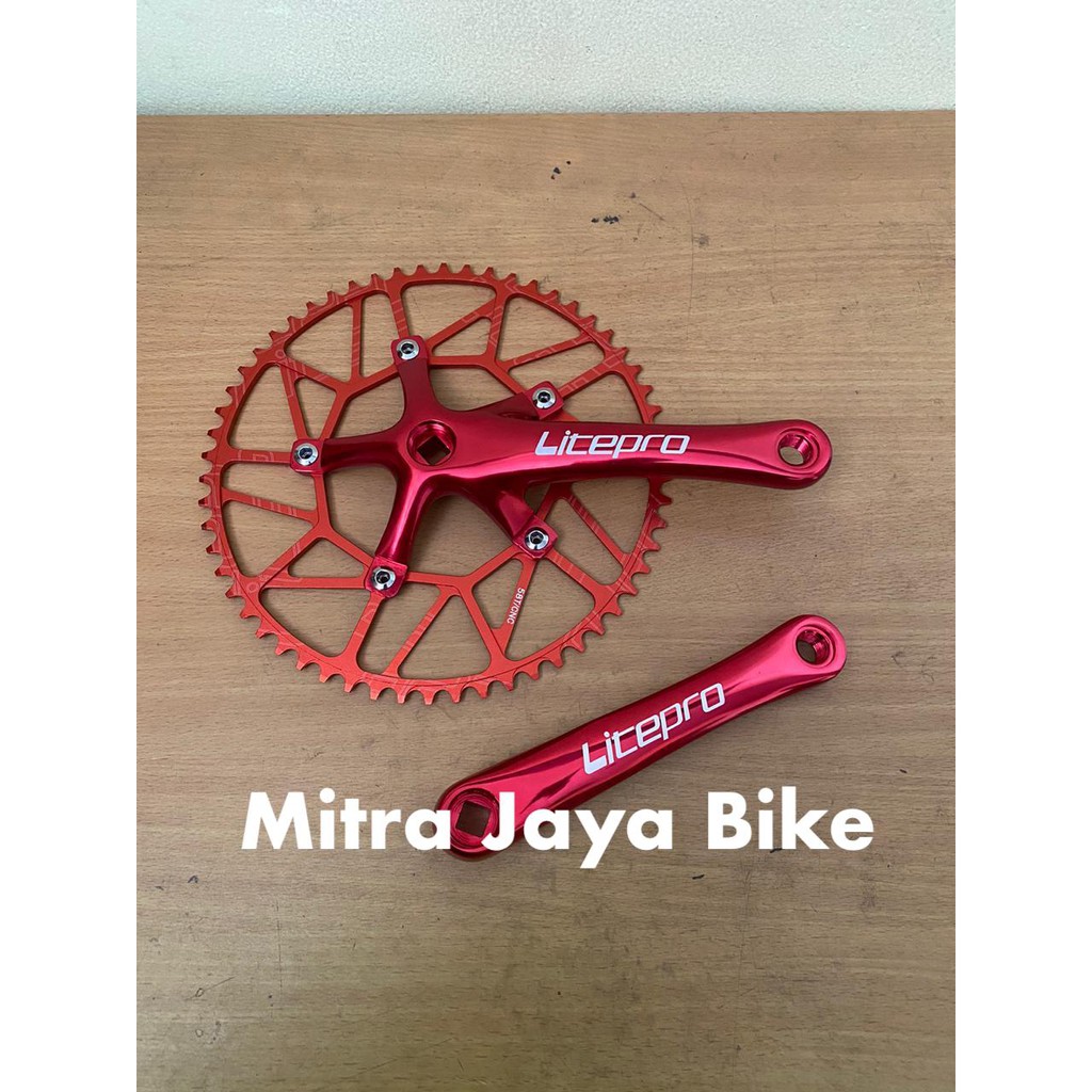 Crank Litepro 56T 58T BCD 130