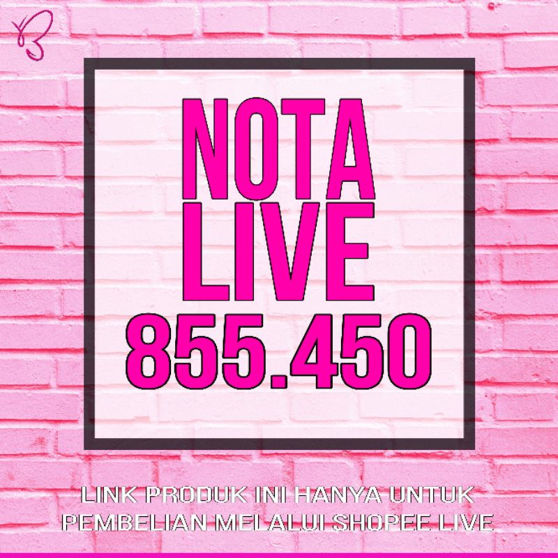 Nota Live 855.450 - BBPO.STORE -