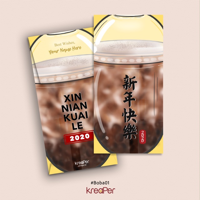 

Amplop Imlek 2020 Murah Kode Boba01