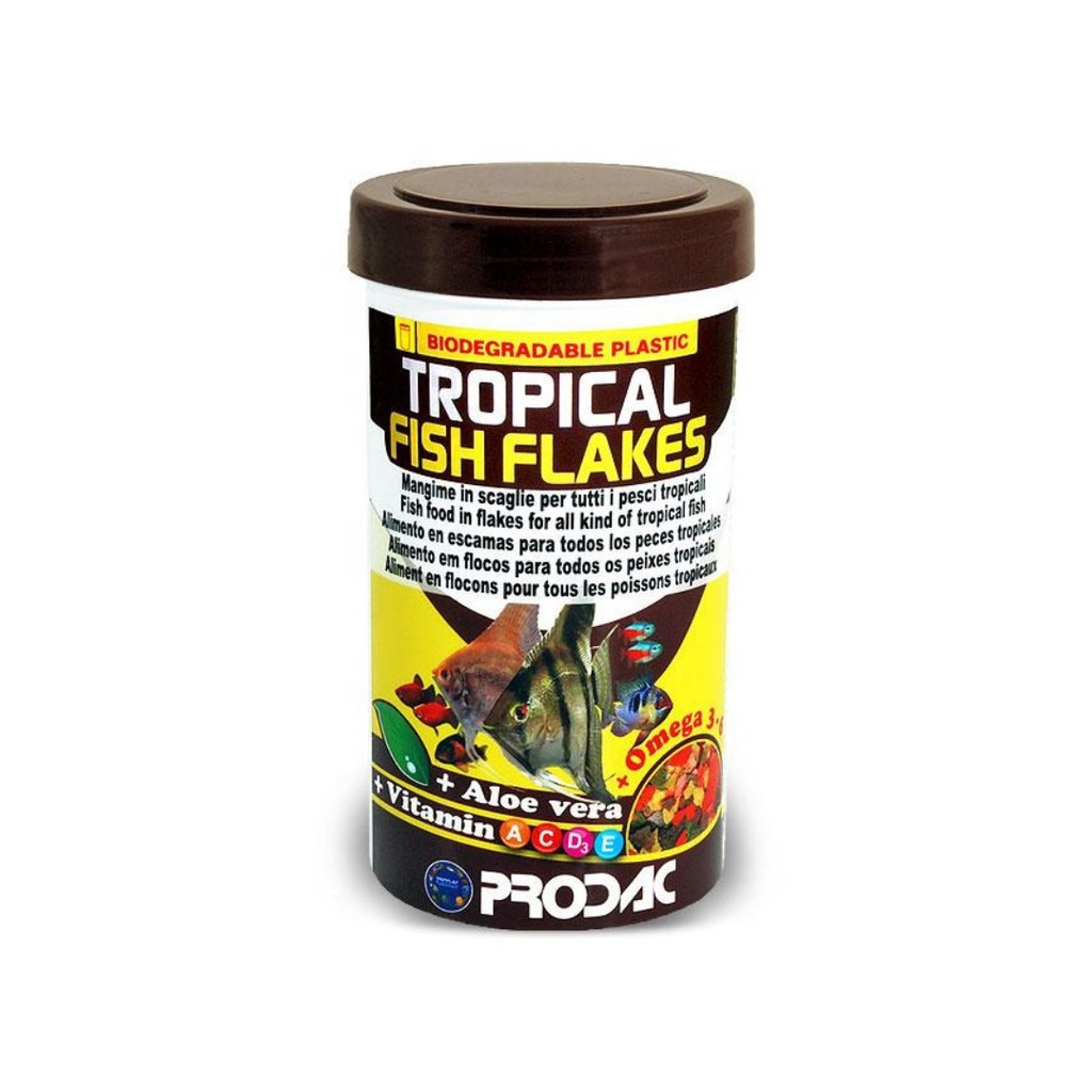 

PRODAC Makanan Ikan Hias Tropical Fish Flakes 250ml