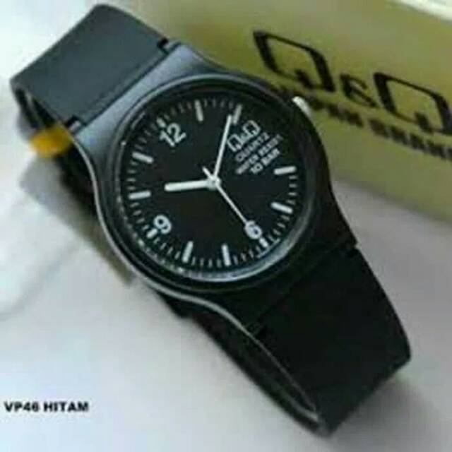 (Terima cod)Jam Tangan Wanita Q&amp;Q Jelly Warna Strap Rubber(Dikirim Dari Jakarta)