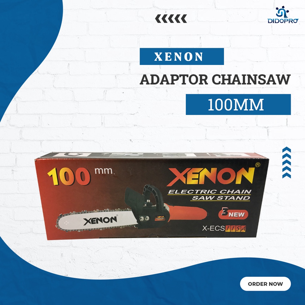 XENON ECS115A Electric Chain Saw Adapter ke Mesin Gerinda Tangan 4inch