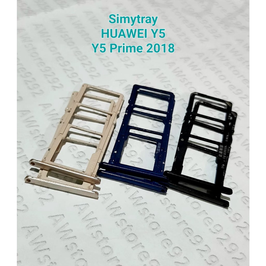 Slot Tempat Dudukan Kartu Simtray Sim Tray Simcard HUAWEI Y5 / Y5 Prime 2018