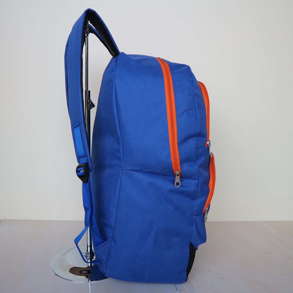 Tas Ransel Punggung Backpack Distro Elite Biru Bagus Keren Kece Elegan