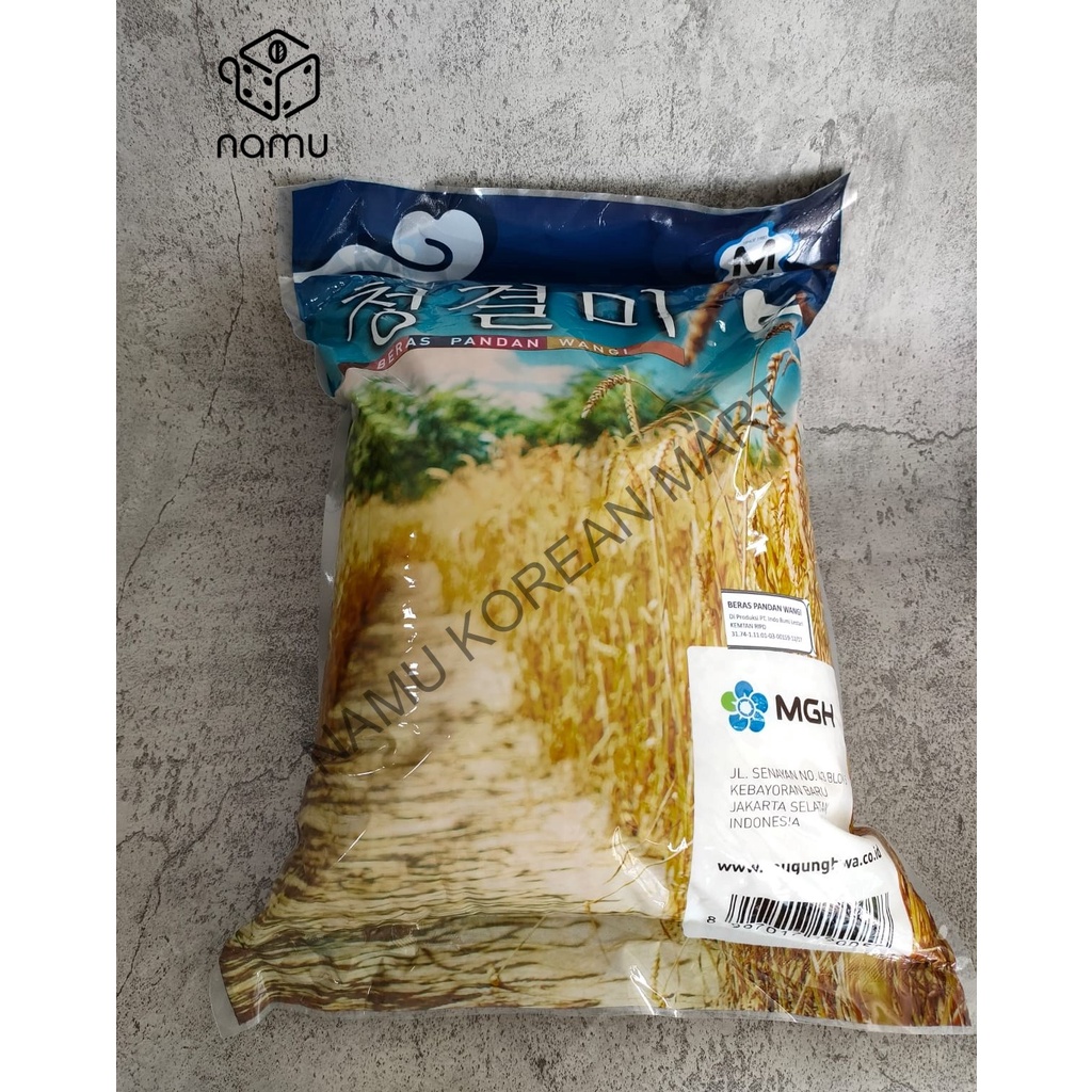 

Beras Pandan Wangi Mugunghwa Chonggyolmi 5kg / Beras Korea / Korean Rice