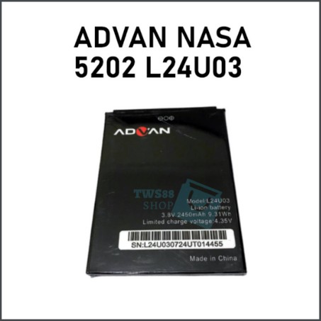 Batre Battery Baterai Advan Original NASA L24U03