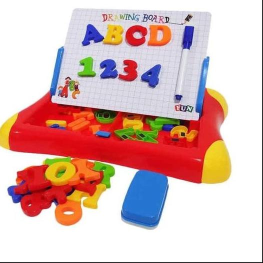 

Discount Today PAPAN TULIS MAGNETIC LEARNING CASE QJ-5580 MEJA BELAJAR ANAK