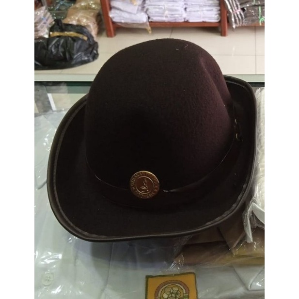 

Topi pramuka cewek (Boni) bahan berkulitas,