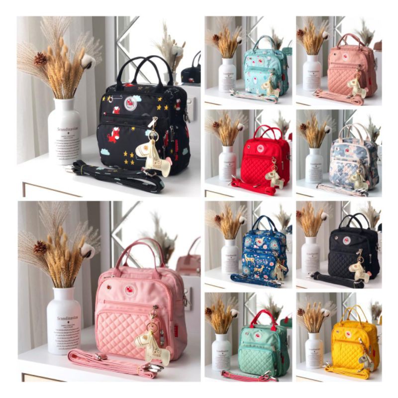 3.3 CRAZY SALE !! TAS DIAPER MINI Original Mini Diaperbag LAGAFFE / TAS BAYI / DIAPERBAG original
