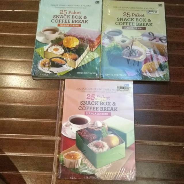 usaha rumahan mudah murah 25 paket snack .coffe break  harga 10 ribu, 15rb dan 20 rb