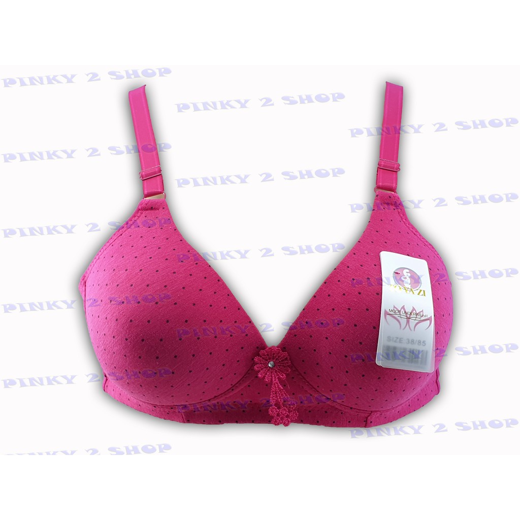 BRA BH WANITA BUSA MOTIF BINTIK