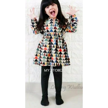 Legging Wudhu Anak Perempuan | Leging Wudhu Anak Premium | Legging Wudhu Polos Anak