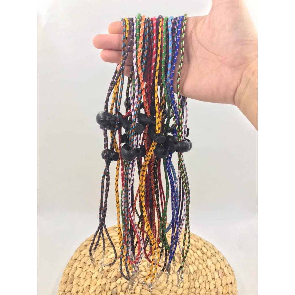Tali Strap Masker,Kalung Strap Masker,Konektor Masker