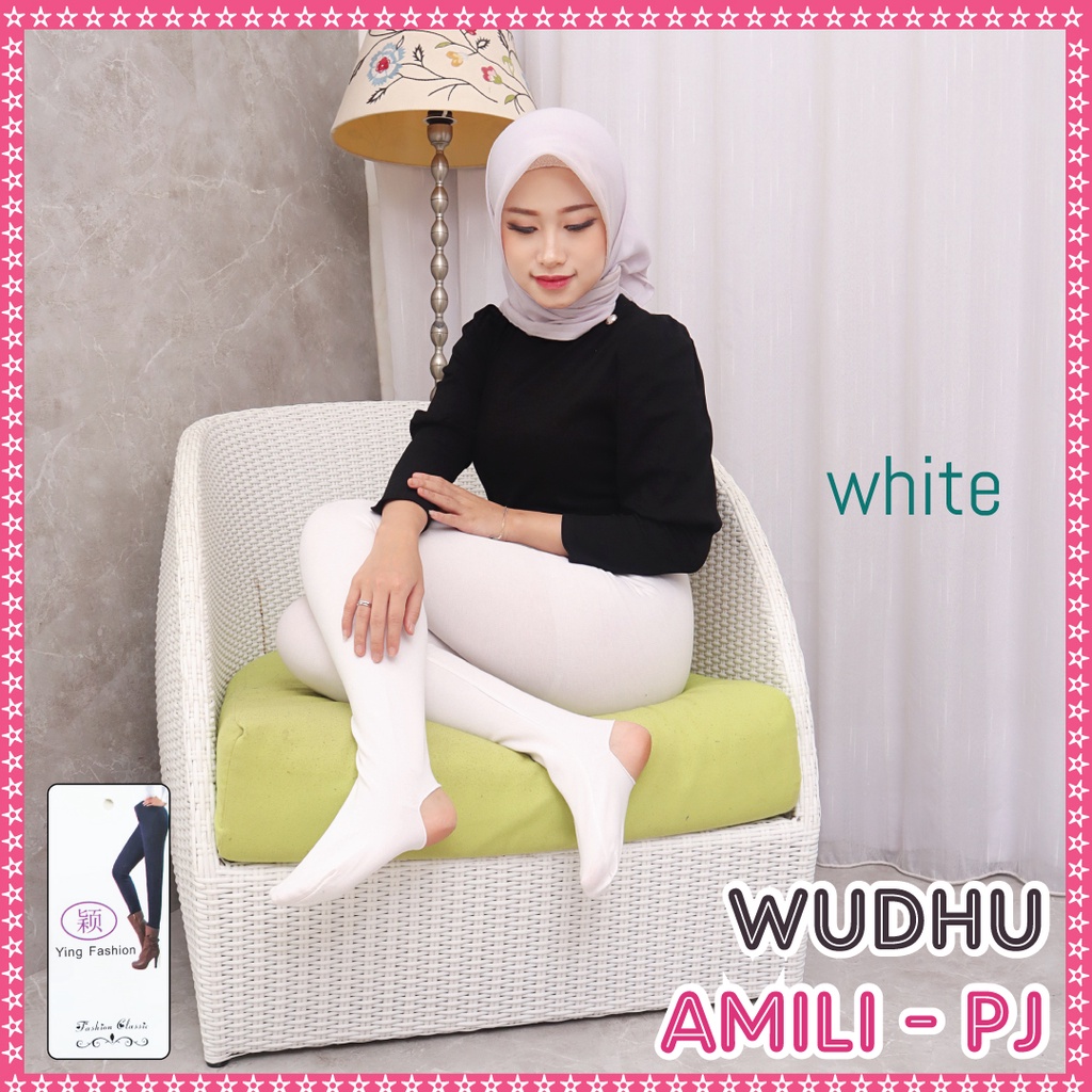 Legging Wudhu Jumbo | Leging Muslimah Cantik Terbaik | Legging Wanita Panjang / wudhu jumbo