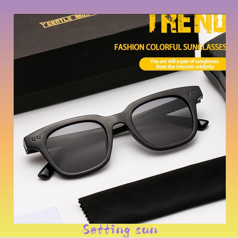 COD✨1 Pc Korea Kacamata Hitam Wanita Kacamata Anti Radiasi Blueray Warna Permen Uniseks Sunglasses TN