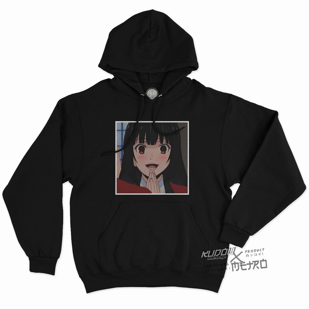 Hoodie Yumeko Jabami Black Kakegurui Anime Manga Premium