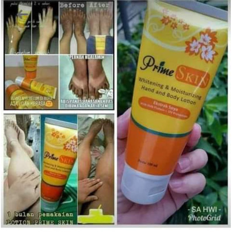 Handbody prime skin menghilangkan bekas luka