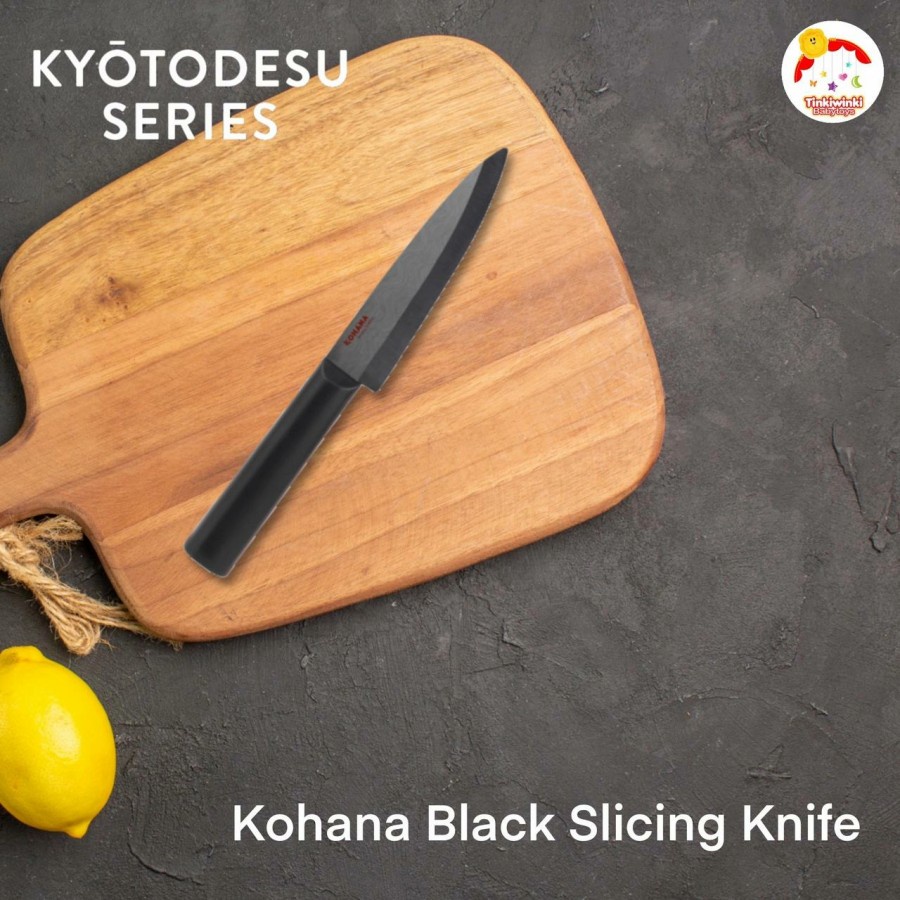 Kohana Black Ceramic Slicing Knife