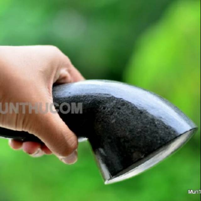 Anak Cobek Ulekan JUMBO BESAR Batu Kali Super Halus