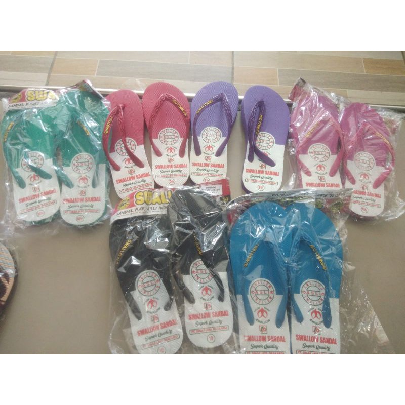 sp035 - sandal swallow Retro male and ladies sendal jepit swallow retro ladies sendal jepit karet sw
